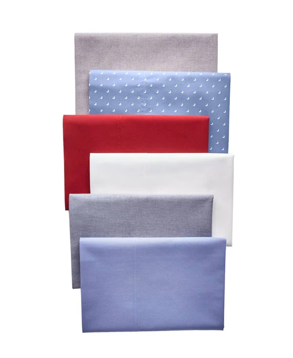 Lacoste Home Advantage Easy Care Sheet Set - Twin/XL - Deep Red