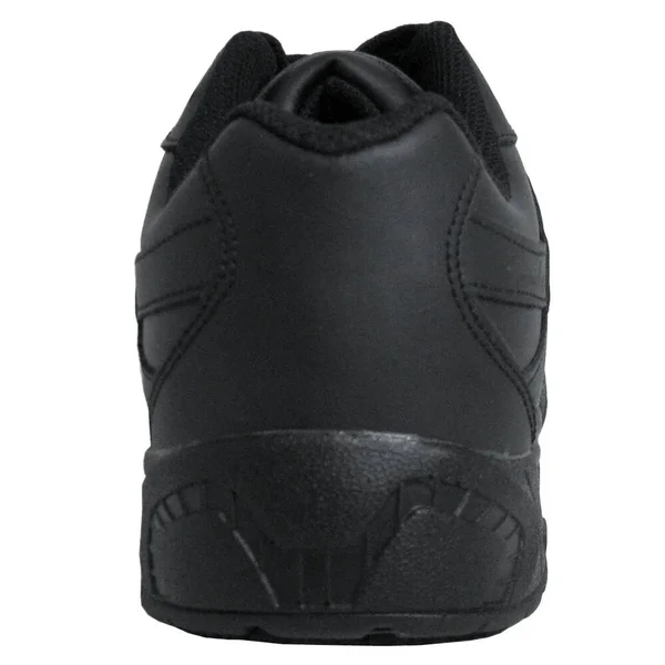 Men's Genuine Grip Footwear Slip-Resistant Jogger, Size: 11.5, Black