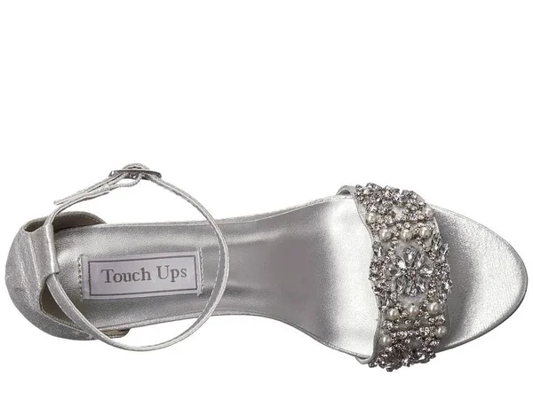 Touch UPS Women's Felicity Jeweled Sandal, Size: 6 M, Silver