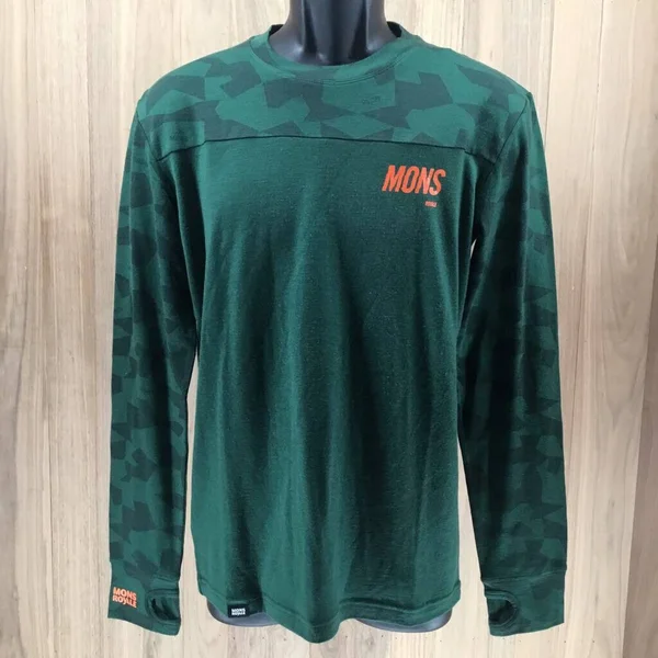 Mons Royale Yotei Tech LS - Pine Camo