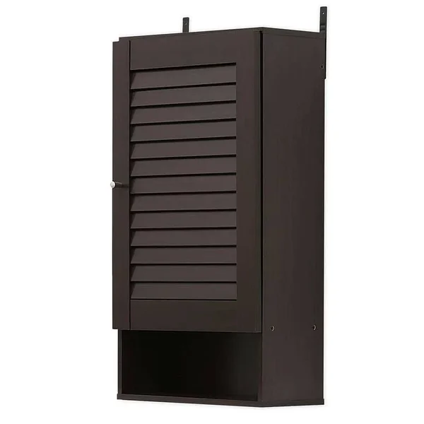 Ebern Designs Dickens 15.8x22 W x 29x22 H Wall Mounted Cabinet Color: Espresso