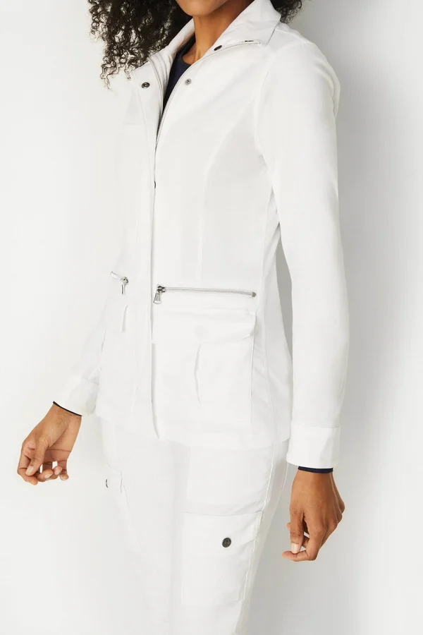 Anatomie Kenya Jacket in Navy - Size Medium, Bandier