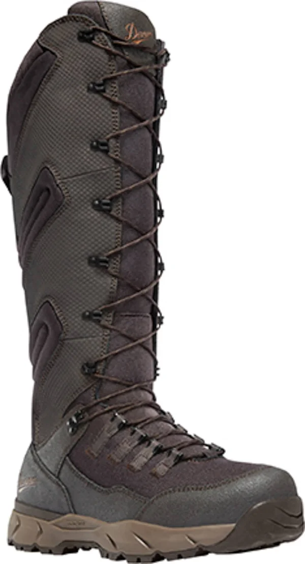 Danner Men's Vital Snake 17 in. Hot Boot Brown 9