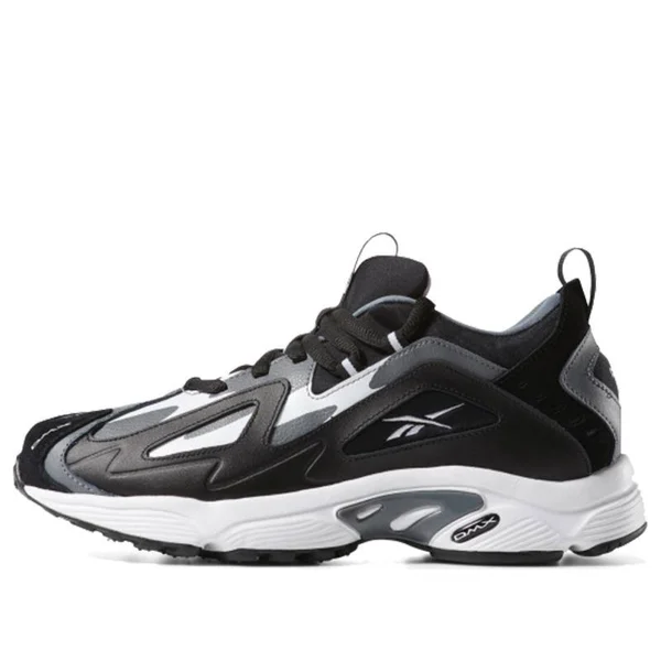 Reebok DMX Series 1200 &Alloy& Black/Alloy/White Marathon Running Shoes/Sneakers CN7121 (US Size 8)