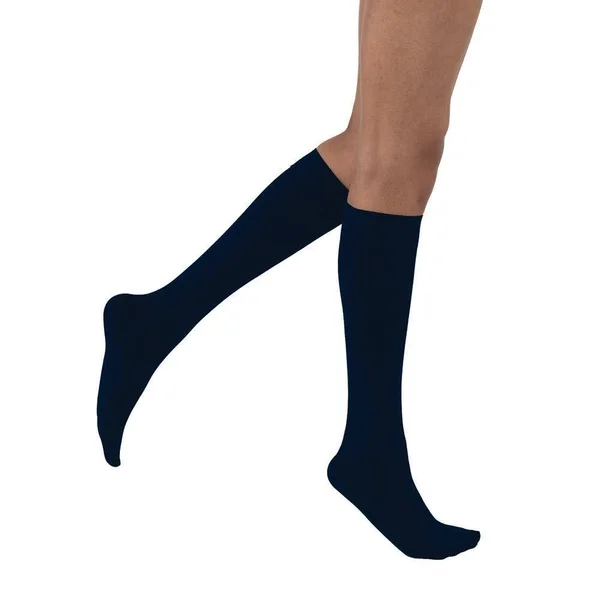 Jobst Opaque SoftFit 20-30 mmHg Knee High Closed Toe Medium Natural