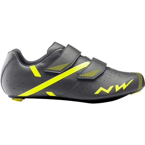 Northwave Jet 2 Road Shoes Anthracite - Yellow Fluo