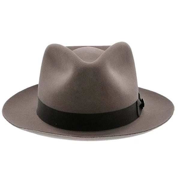 Stetson Chatham Fur Felt Fedora Hat: Size: 7 1/8 Caribou