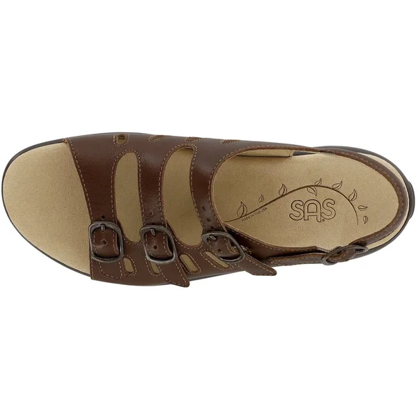 SAS Women's Mystic Henna Smooth Brown 7.5 Slim