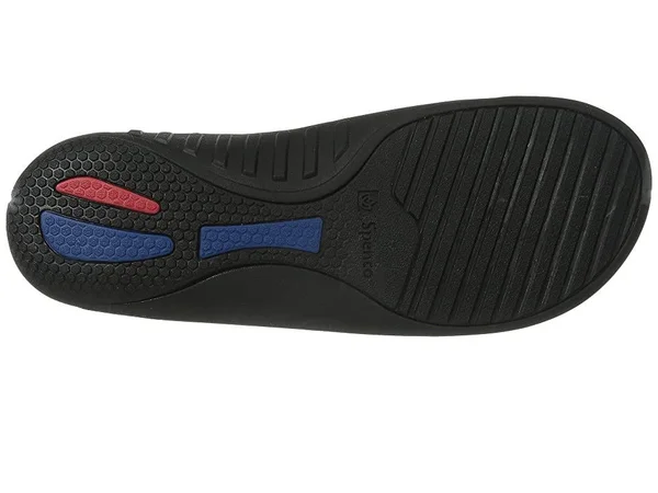 Spenco Men's Breeze Slides Black 10