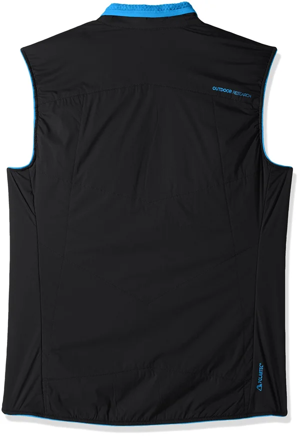 Outdoor Research Ascendant Vest Black - Mens Polartec Insulated Vest, Size S - Color Black - Tahoe