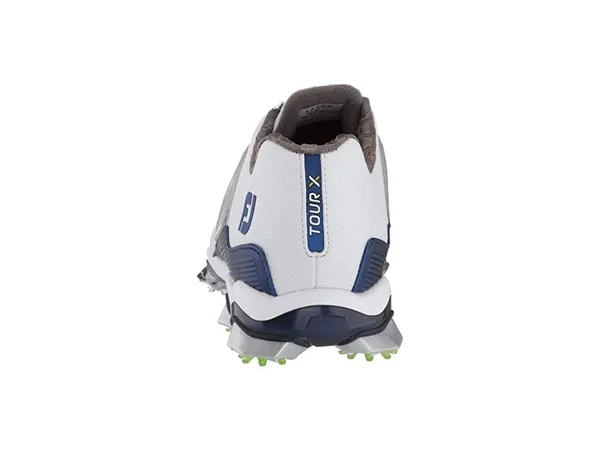 FootJoy Men's Tour x Golf Shoes Size 9.5 - White/Navy/Lime