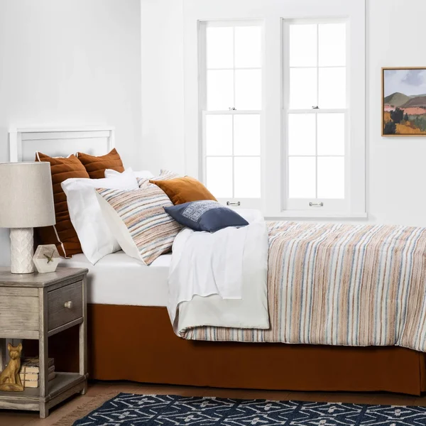 King 8pc Clarksburg Comforter Set Natural - Threshold