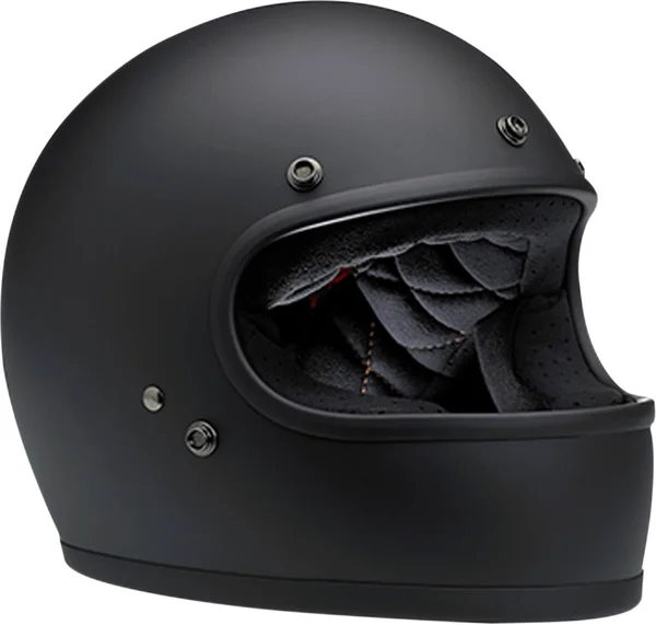 Biltwell Gringo ECE Helmet, Matte Black, LG