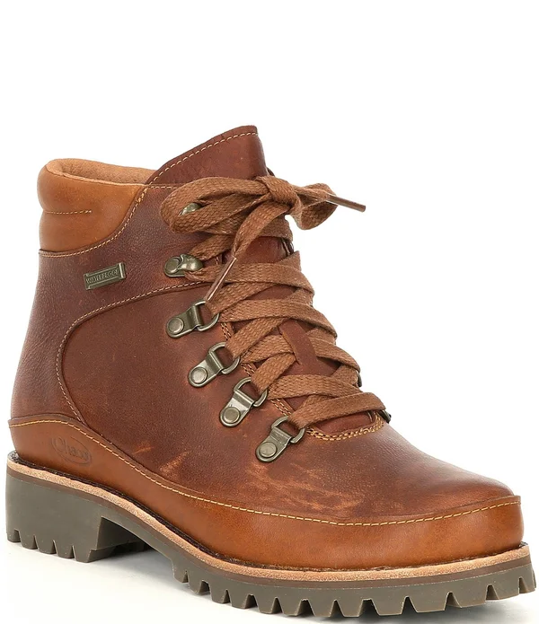 Chaco Women's Fields Waterproof Boot - 10.5 - Toffee