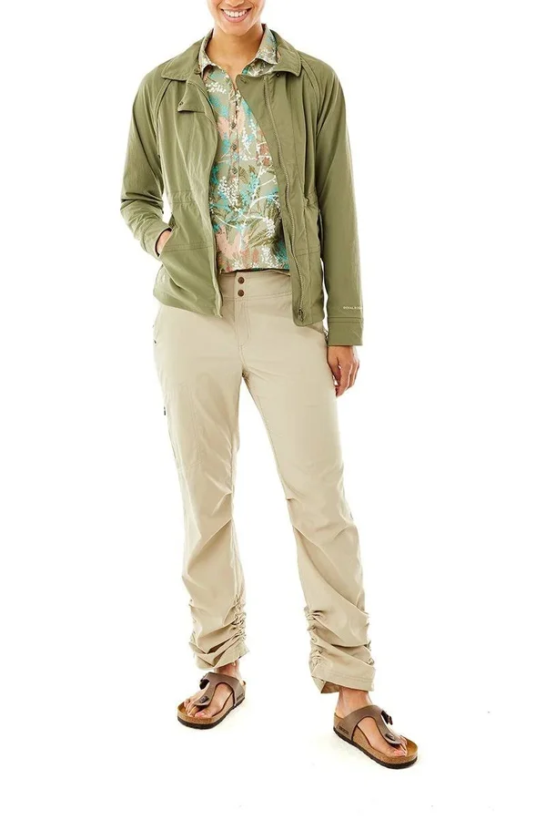 Royal Robbins Women's Jammer II Pant - 2 - LT Khaki