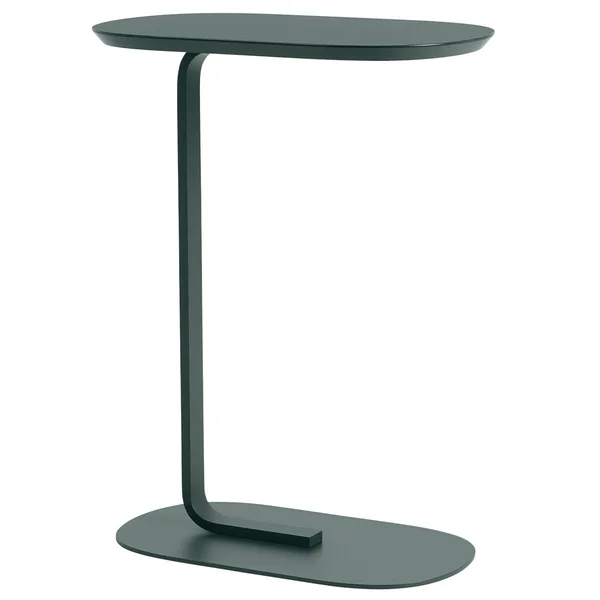 Muuto - Relate Side Table, H 73, 5 cm, Dark Green