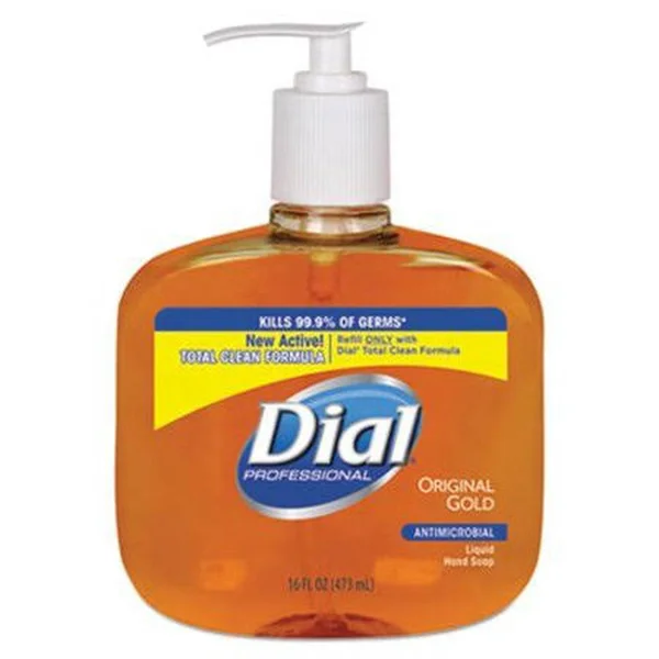 Dial Liquid Gold Antimicrobial Hand Soap, 12 Bottles