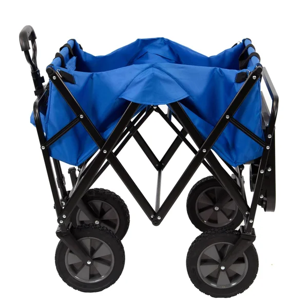 Mac Sports Folding Garden Utility Wagon with Table, Blue