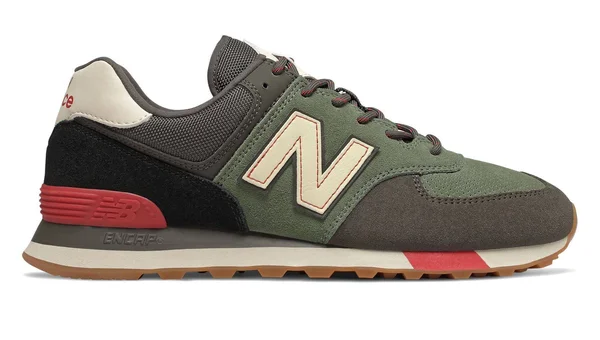 New Balance Men's 574 Casual Shoes, Green - Size 11.5