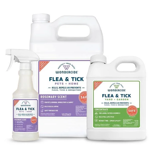 Wondercide, Indoor Pest Control Home Treatment Kit, Kills Ants, Roaches, and Spiders, with Natural Essential Oils, Rosemary