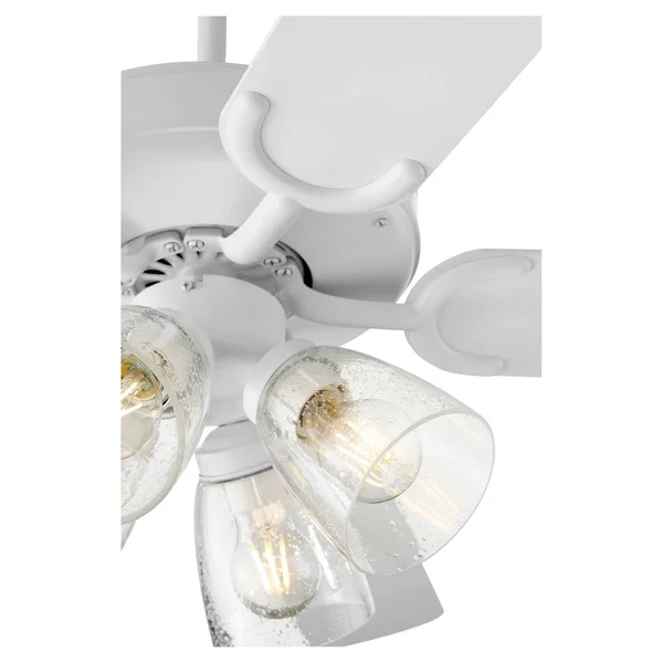 Quorum International 6525-2408 Virtue Ceiling Fan in Studio White
