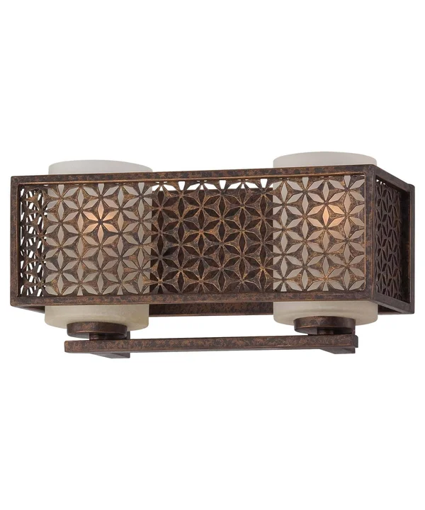 Minka Metropolitan N2722-258 - AJOURER 2 Light Bath - French Bronze