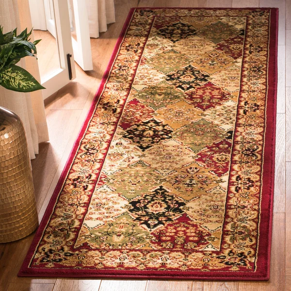 Safavieh Lyndhurst LNH221B 2&3x22 x 16&0x22 Runner Multi - Red Area Rug