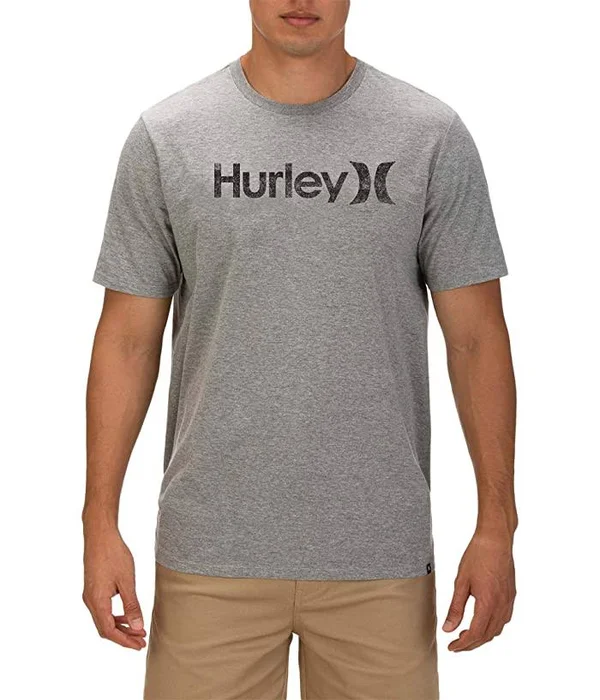 Hurley One and Only Push Through T-Shirt - Black, White - M