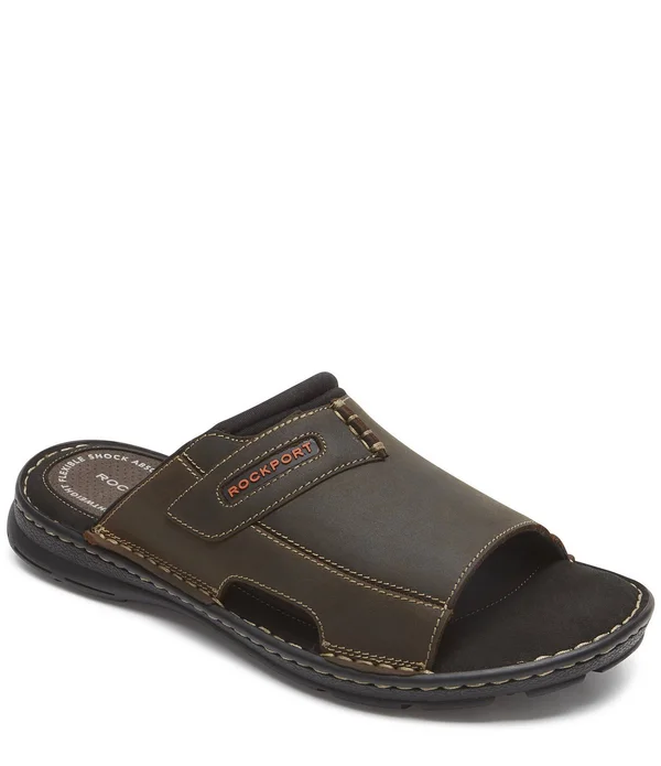 Rockport Men's Darwyn Slide 2 Sandals - Brown