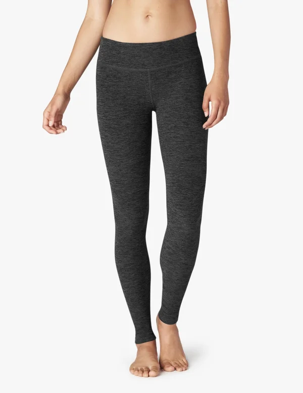 Spacedye Long Legging by Beyond Yoga Black-Charcoal - Xxs