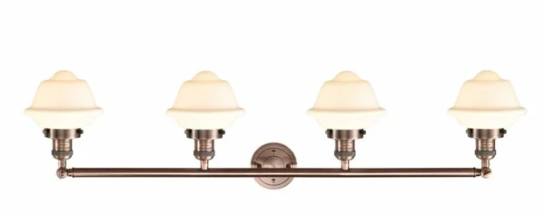 Innovations Lighting 215-AC-G534 Small Oxford - 4 Light Bath Vanity