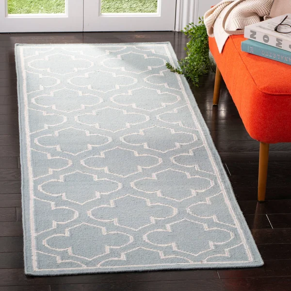 Safavieh 3& x 5& Dhurries DHU625C Brown - Ivory Rug