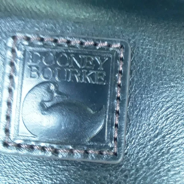 Dooney & Bourke Florentine Leather MediumRussel Bag - Black/Black