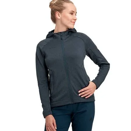 Mammut Women's Nair ml Hooded Jacket - Small - Marine Melange