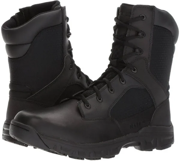 Bates 8x22 Code 6.2 Side-Zip Boots, Men's Black
