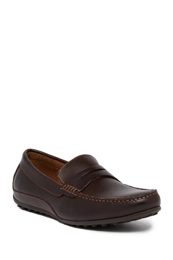 Florsheim Throttle Penny Shoes Brown Sz 12 NIB