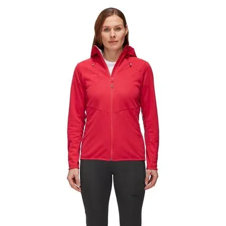 Mammut Technical Softshell Hooded Jacket Red XL