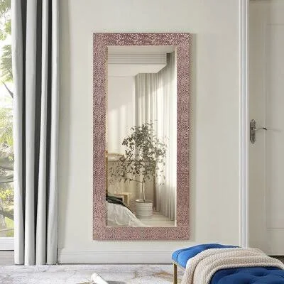 Sturgis Full Length Mirror Mercer41 Finish: Rosegold