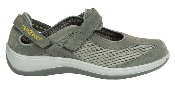 Women's Bunion Mary Jane Shoes - Gray 8 Extra Wide - Orthofeet