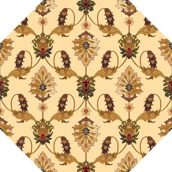 Kas Cambridge 7365 Palazzo 3&3x22 x 4&11x22 Ivory Area Rug