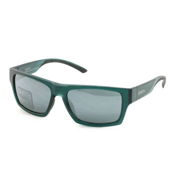 Smith Outlier 2 Sunglasses Matte Crystal Deep Forest, Platinum