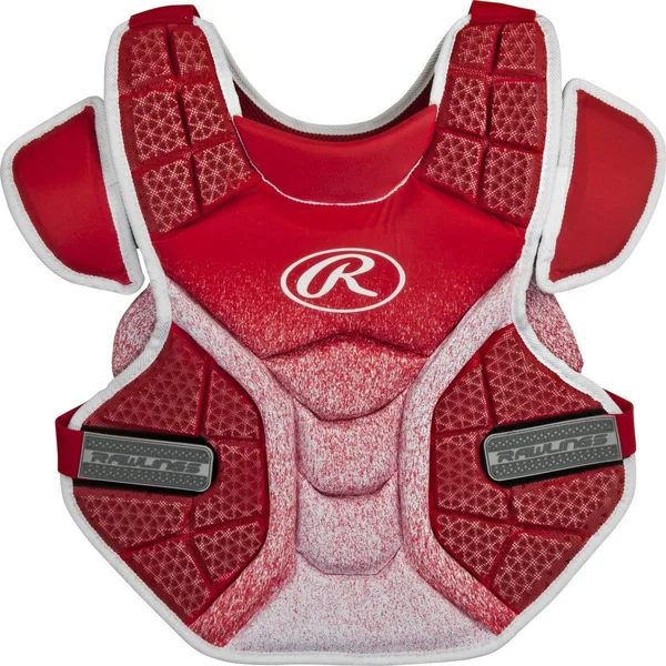 Rawlings Velo Adult Softball Protective Chest PROTECTOR, White