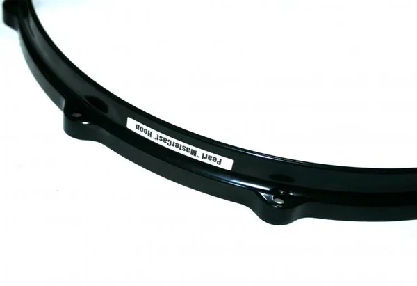12x22 6 Hole Pearl MasterCast Die-Cast Hoop - Black Chrome, DCB1206