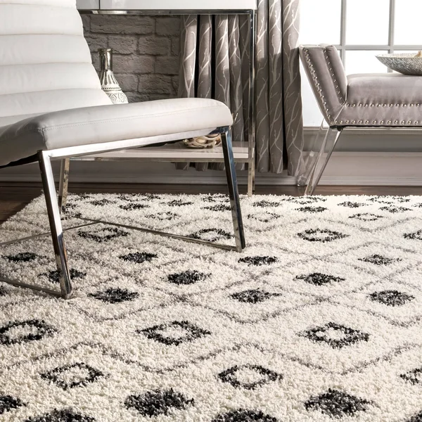 Carson Carrington Sula Moroccan Variations Trellis Shag Rug
