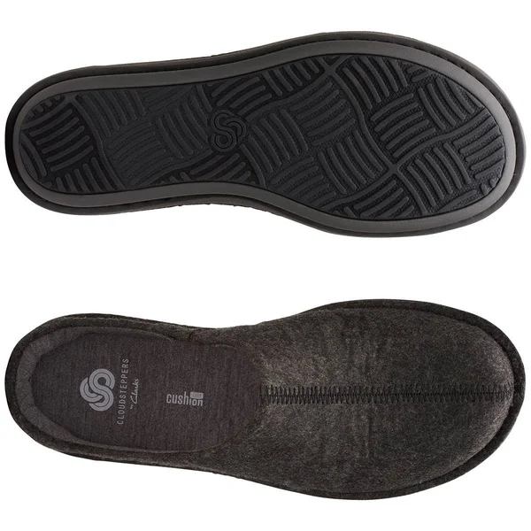 Clarks Women's Step Flow Clog, Size: 7, Grey Felt