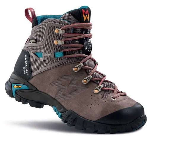 Garmont Women's G Trek High GTX - Grey/Blue/Pink, 8