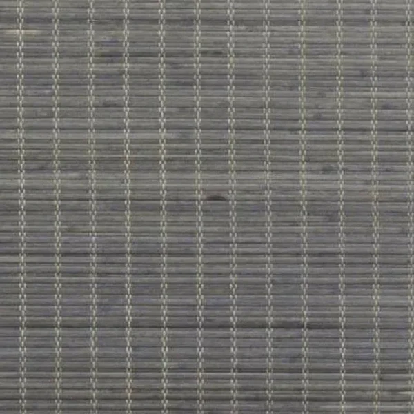 Arlo Blinds Semi-Privacy Grey-Brown Bamboo Roman Shades with 60 inch Height - 35x22W x 60x22H