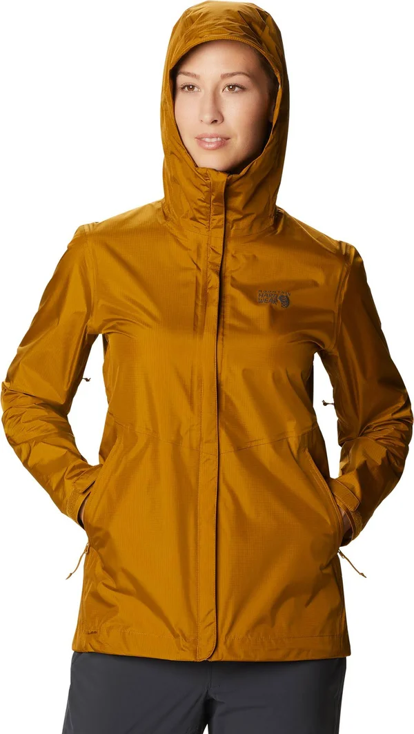 Mountain Hardwear Women's Acadia Jacket - Large - Olive Gold