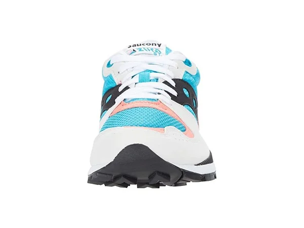 Saucony Originals Azura Men's Shoes White/Capri/Vizi Coral : 8.5 D