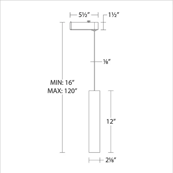 Silo 2015 H/J/L Track Pendant